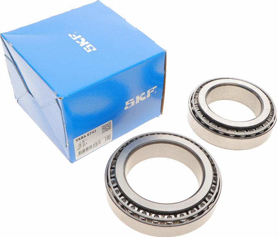 SKF VKBA 6742 - Комплект підшипника маточини колеса autozip.com.ua