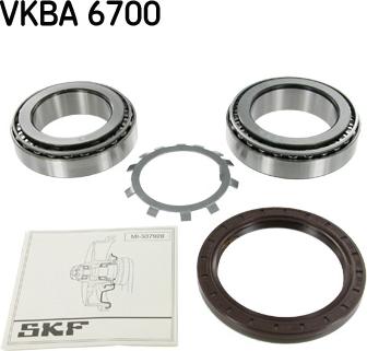 SKF VKBA 6700 - Комплект підшипника маточини колеса autozip.com.ua