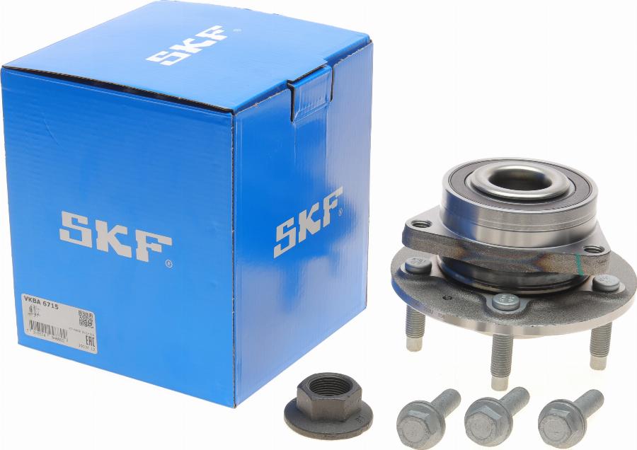 SKF VKBA 6715 - Комплект підшипника маточини колеса autozip.com.ua