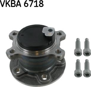 SKF VKBA 6718 - Комплект підшипника маточини колеса autozip.com.ua