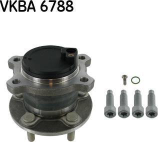SKF VKBA 6788 - Комплект підшипника маточини колеса autozip.com.ua