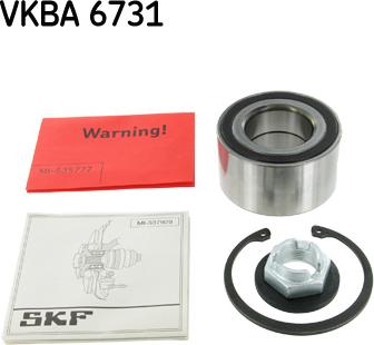 SKF VKBA 6731 - Комплект підшипника маточини колеса autozip.com.ua