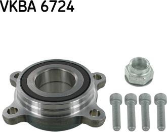 SKF VKBA 6724 - Комплект підшипника маточини колеса autozip.com.ua