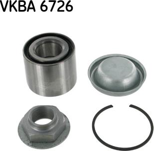 SKF VKBA 6726 - Комплект підшипника маточини колеса autozip.com.ua
