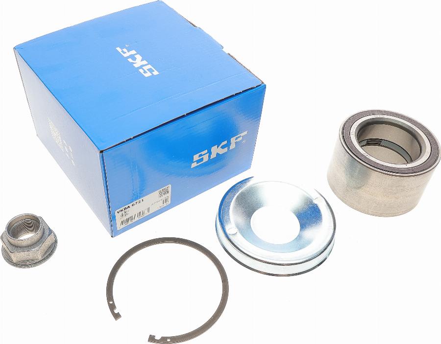 SKF VKBA 6721 - Комплект підшипника маточини колеса autozip.com.ua