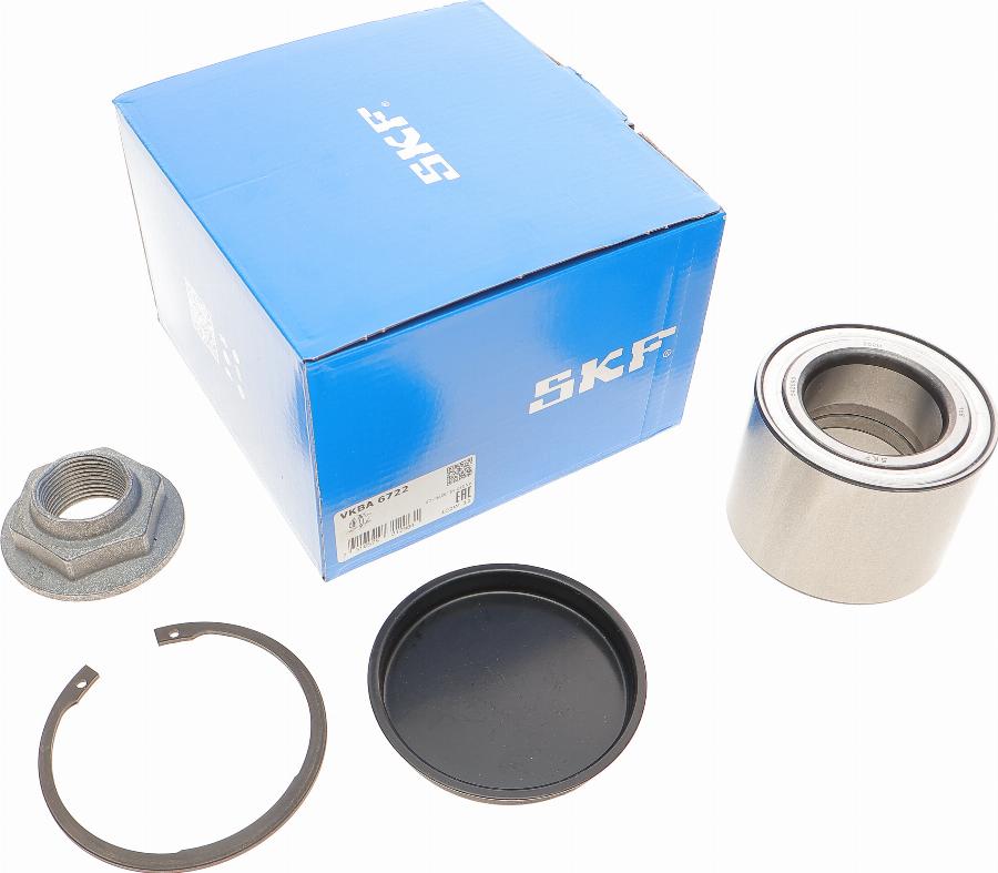 SKF VKBA 6722 - Комплект підшипника маточини колеса autozip.com.ua