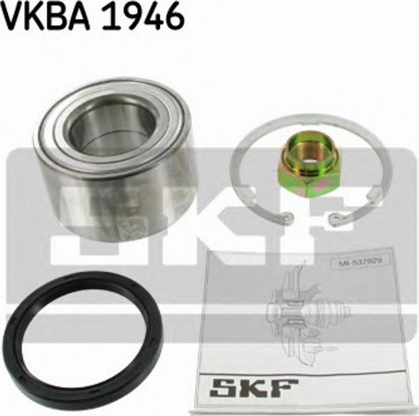 SKF VKBA1946 - Комплект підшипника маточини колеса autozip.com.ua