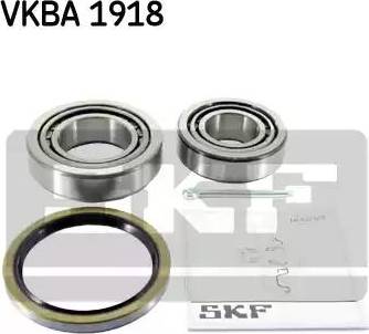 SKF VKBA 1918 - Комплект підшипника маточини колеса autozip.com.ua