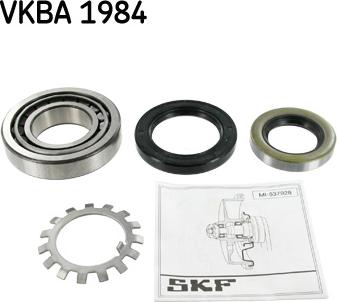 SKF VKBA 1984 - Комплект підшипника маточини колеса autozip.com.ua