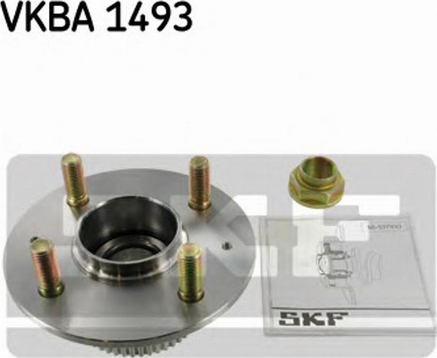 SKF VKBA 1493 - Маточина колеса autozip.com.ua