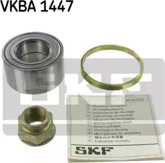 SKF VKBA 1447 - Комплект підшипника маточини колеса autozip.com.ua