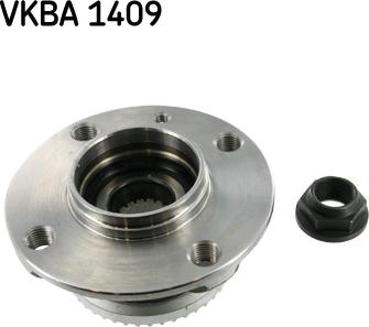 SKF VKBA 1409 - Комплект підшипника маточини колеса autozip.com.ua