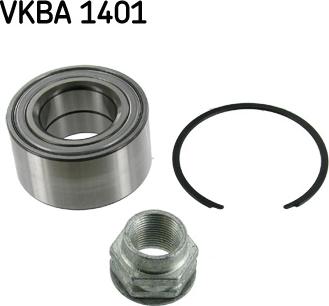 SKF VKBA 1401 - Комплект підшипника маточини колеса autozip.com.ua