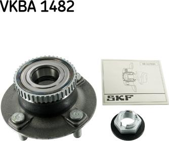 SKF VKBA 1482 - Комплект підшипника маточини колеса autozip.com.ua