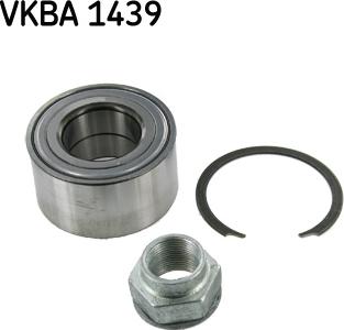 SKF VKBA 1439 - Комплект підшипника маточини колеса autozip.com.ua