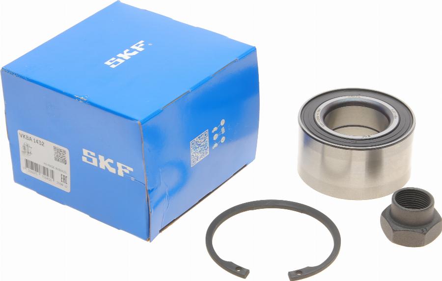 SKF VKBA 1432 - Комплект підшипника маточини колеса autozip.com.ua