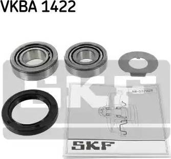 SKF VKBA 1422 - Комплект підшипника маточини колеса autozip.com.ua