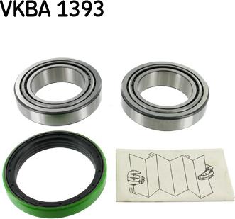 SKF VKBA 1393 - Комплект підшипника маточини колеса autozip.com.ua