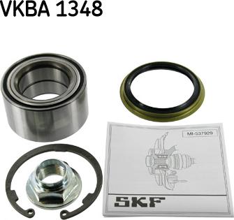 SKF VKBA 1348 - Комплект підшипника маточини колеса autozip.com.ua
