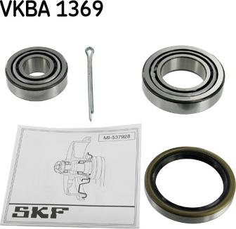 SKF VKBA 1369 - Комплект підшипника маточини колеса autozip.com.ua