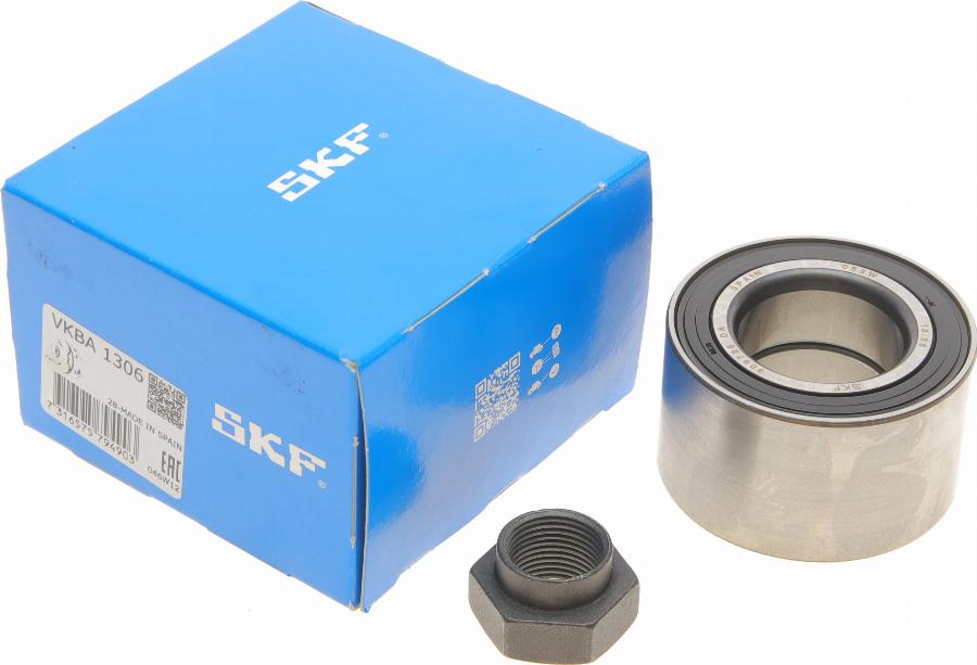 SKF VKBA 1306 - Комплект підшипника маточини колеса autozip.com.ua