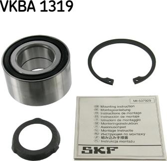 SKF VKBA 1319 - Комплект підшипника маточини колеса autozip.com.ua
