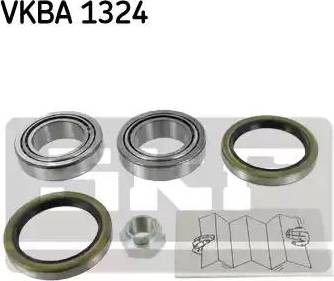 SKF VKBA 1324 - Комплект підшипника маточини колеса autozip.com.ua