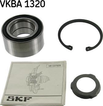 SKF VKBA 1320 - Комплект підшипника маточини колеса autozip.com.ua