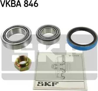 SKF VKBA 846 - Комплект підшипника маточини колеса autozip.com.ua