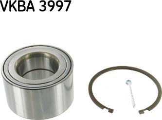 SKF VKBA 3997 - Комплект підшипника маточини колеса autozip.com.ua