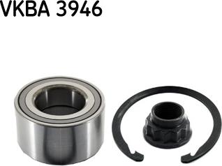 SKF VKBA 3946 - Комплект підшипника маточини колеса autozip.com.ua