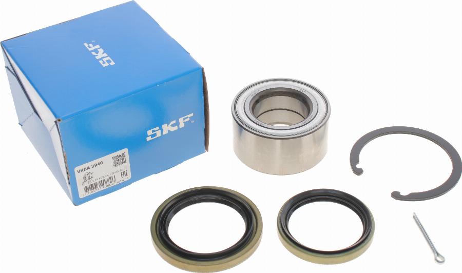 SKF VKBA 3940 - Комплект підшипника маточини колеса autozip.com.ua