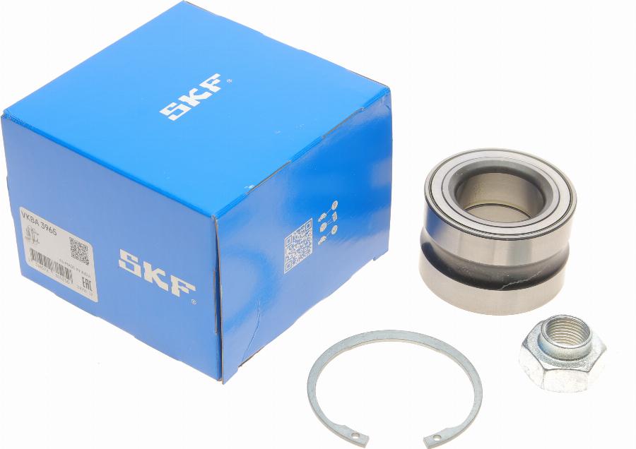 SKF VKBA 3965 - Комплект підшипника маточини колеса autozip.com.ua