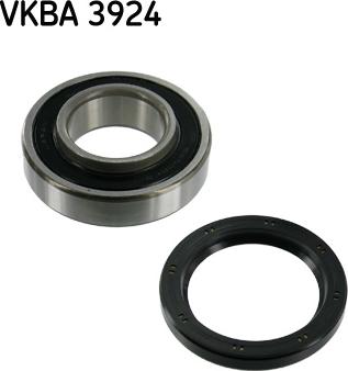 SKF VKBA 3924 - Комплект підшипника маточини колеса autozip.com.ua