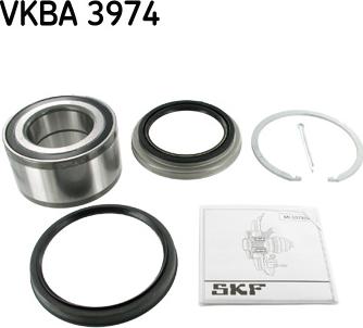 SKF VKBA 3974 - Комплект підшипника маточини колеса autozip.com.ua