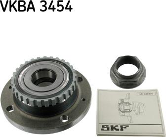 SKF VKBA 3454 - Маточина колеса autozip.com.ua