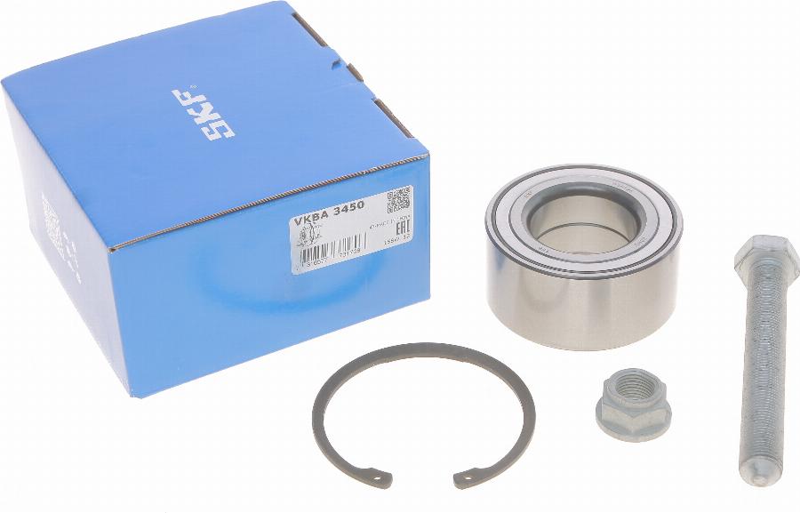 SKF VKBA 3450 - Комплект підшипника маточини колеса autozip.com.ua