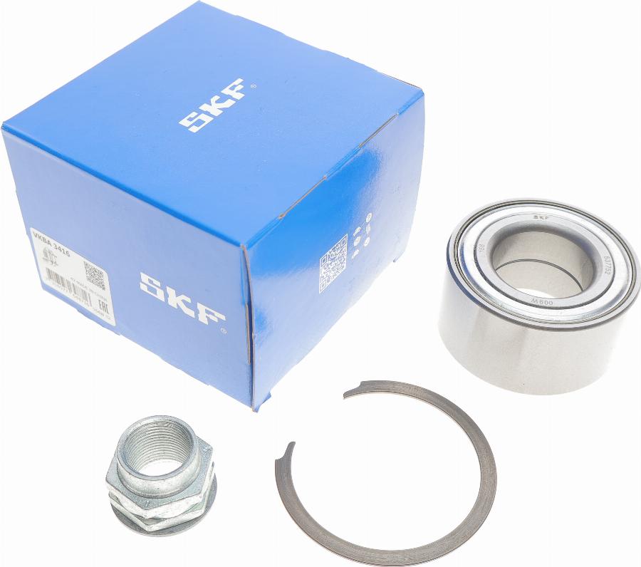 SKF VKBA 3416 - Комплект підшипника маточини колеса autozip.com.ua