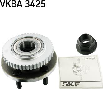 SKF VKBA 3425 - Комплект підшипника маточини колеса autozip.com.ua