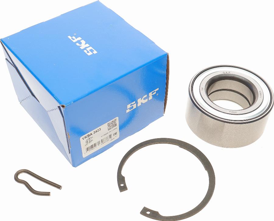 SKF VKBA 3423 - Комплект підшипника маточини колеса autozip.com.ua