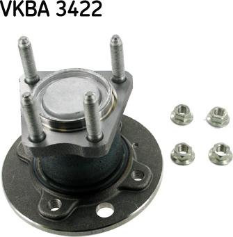 SKF VKBA 3422 - Маточина колеса autozip.com.ua