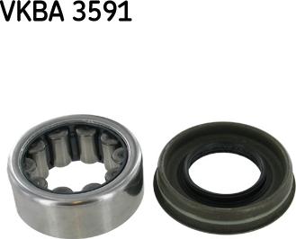 SKF VKBA 3591 - Комплект підшипника маточини колеса autozip.com.ua