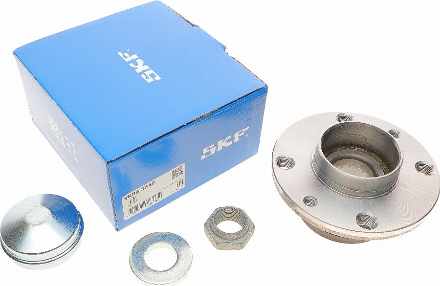 SKF VKBA 3540 - Комплект підшипника маточини колеса autozip.com.ua