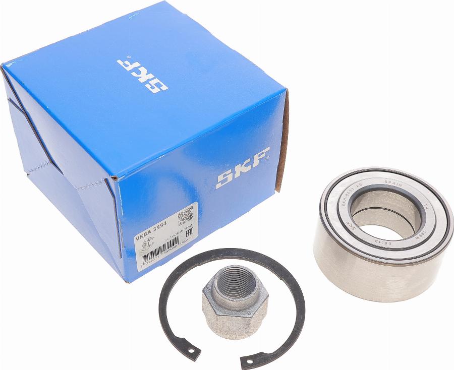 SKF VKBA 3554 - Комплект підшипника маточини колеса autozip.com.ua