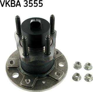 SKF VKBA 3555 - Комплект підшипника маточини колеса autozip.com.ua