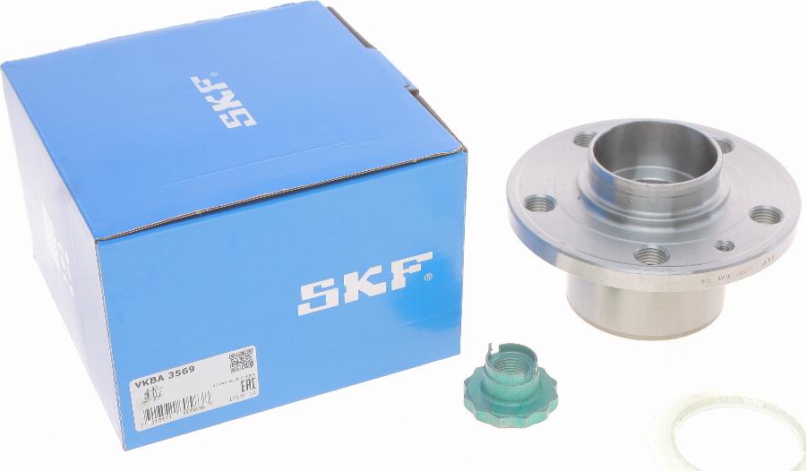 SKF VKBA 3569 - Комплект підшипника маточини колеса autozip.com.ua