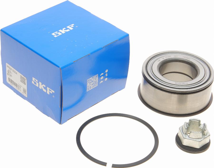 SKF VKBA 3504 - Комплект підшипника маточини колеса autozip.com.ua