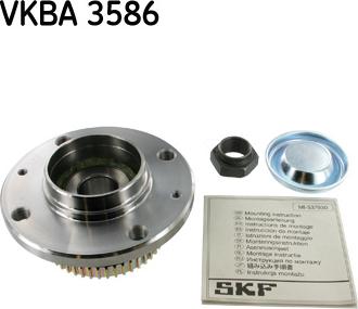 SKF VKBA 3586 - Комплект підшипника маточини колеса autozip.com.ua