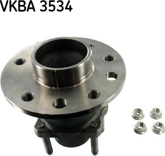 SKF VKBA 3534 - Маточина колеса autozip.com.ua