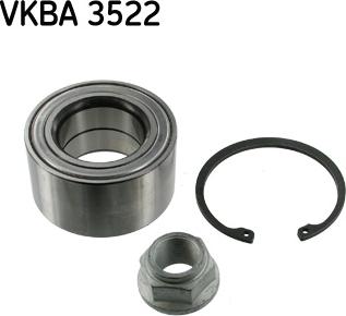 SKF VKBA 3522 - Комплект підшипника маточини колеса autozip.com.ua